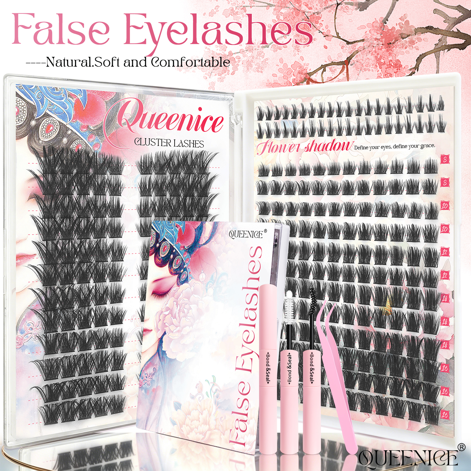Eyelash Extension Uv Glue - 3 in 1 DIY False Eyelash