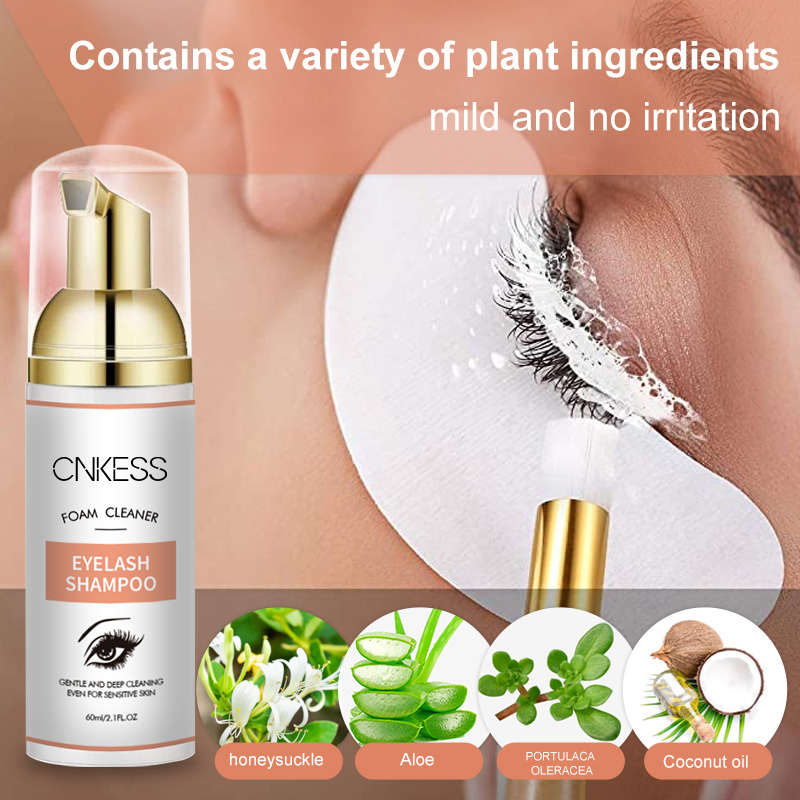 CNKESS 60ml Cleanser For Oil F - Eyelash Extension Wash Kit incelemesi ve fiyatı