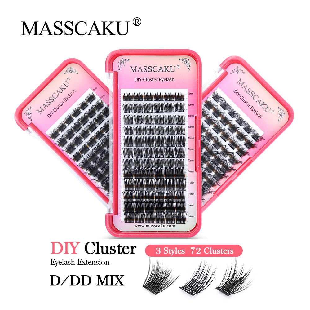 MASSCAKU Lash Clusters DIY Eye - Eyelash Extension Supernatural incelemesi ve fiyatı