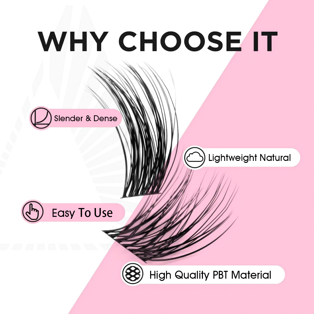 MASSCAKU Lash Clusters DIY Eye - Eyelash Extension Supernatural incelemesi ve fiyatı