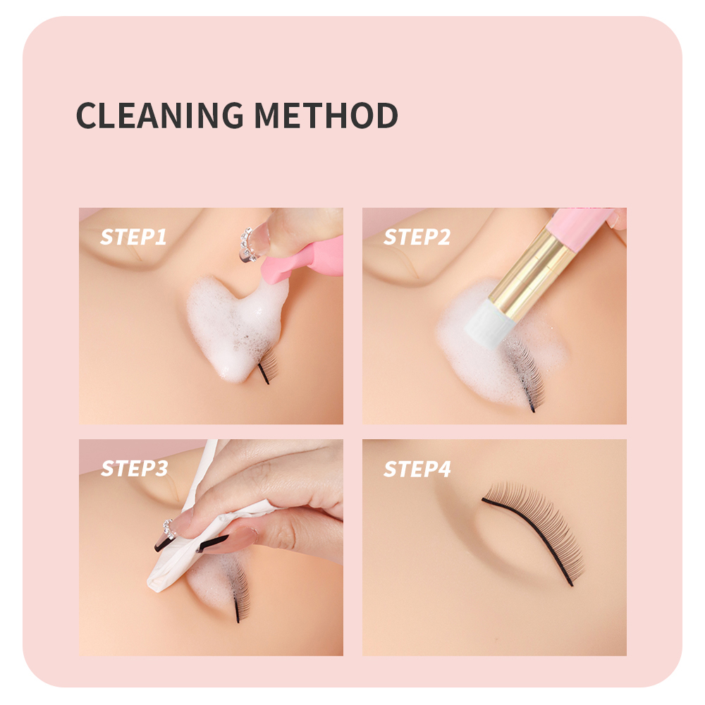 Eyelash Extension Shampoo foam - Eyelash Extension Wash Kit incelemesi ve fiyatı