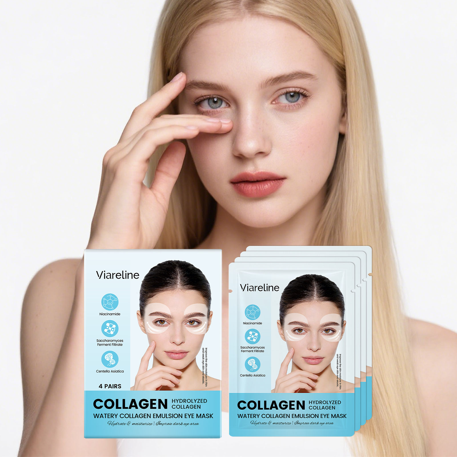 Collagen Eye Patches Reduce Fi - Eye Pad Collagen incelemesi ve fiyatı