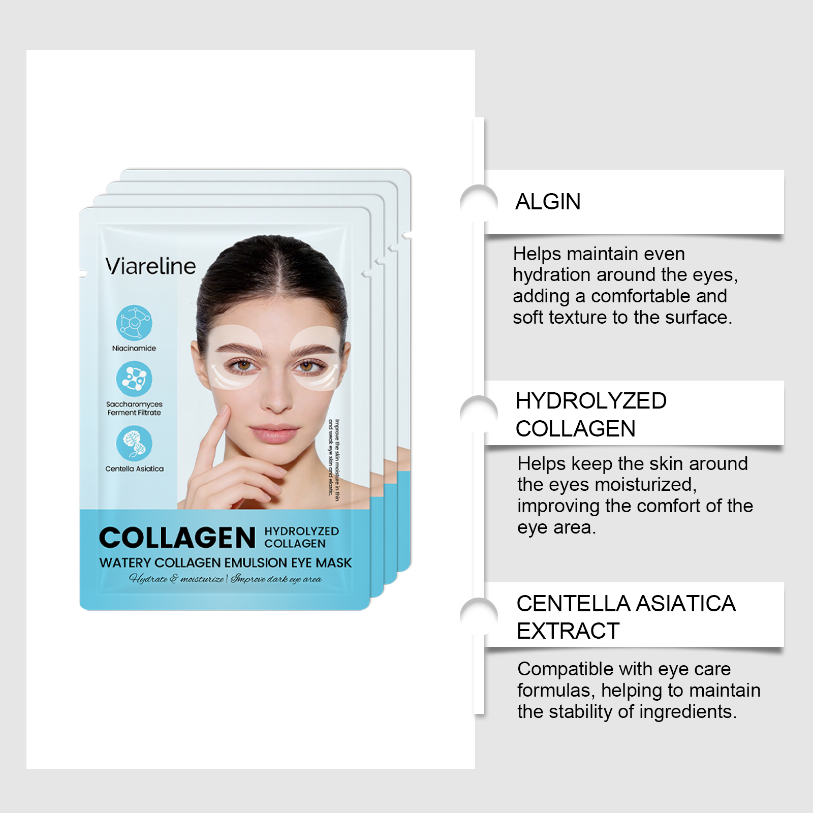 Collagen Eye Patches Reduce Fi - Eye Pad Collagen incelemesi ve fiyatı