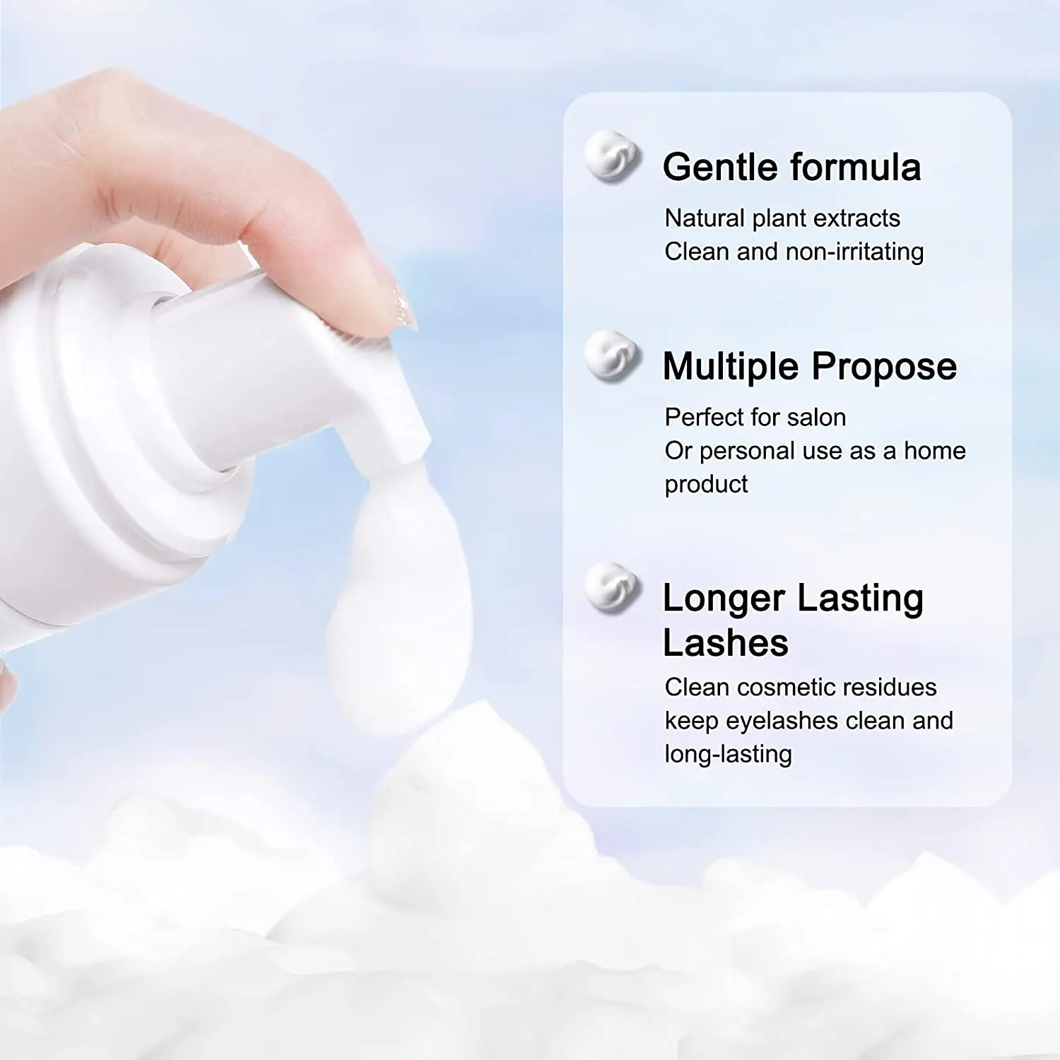 50ml Lanthome Eyelash Extensio - Eyelash Extension Wash Kit incelemesi ve fiyatı