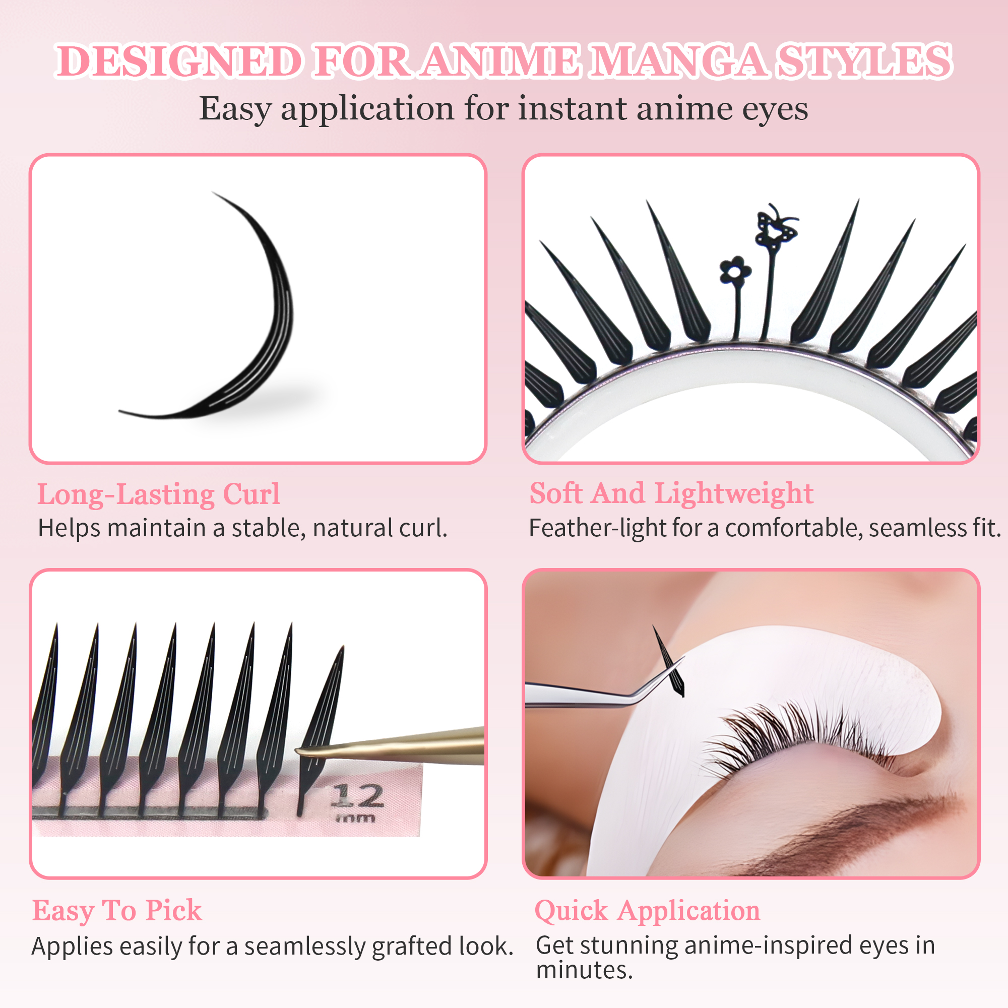 GLAMLASH Comic Spire Eyelash E - Eyelash Extension Supernatural incelemesi ve fiyatı