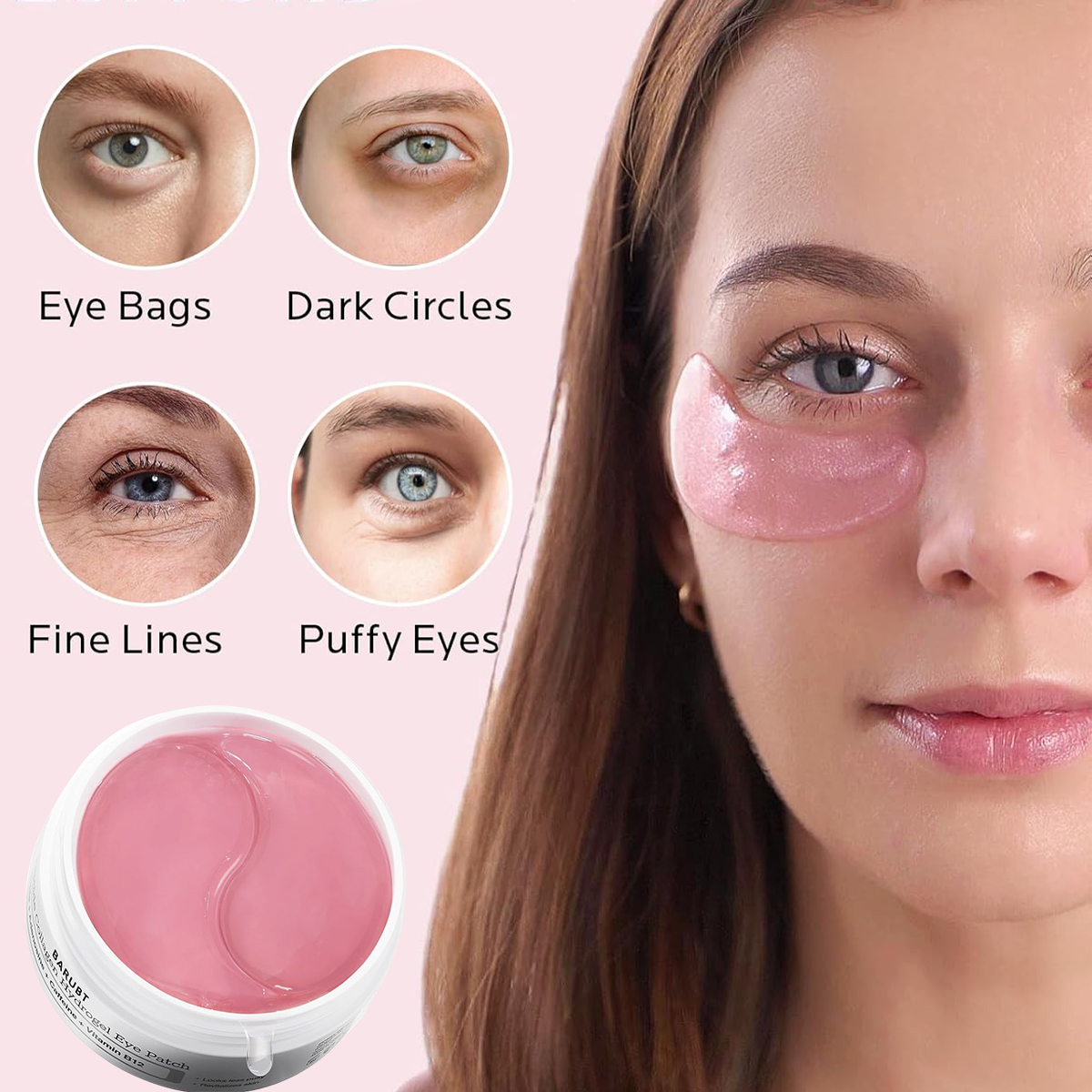 BARUBT Collagen Hydrogel Firms - Eye Pad Collagen incelemesi ve fiyatı