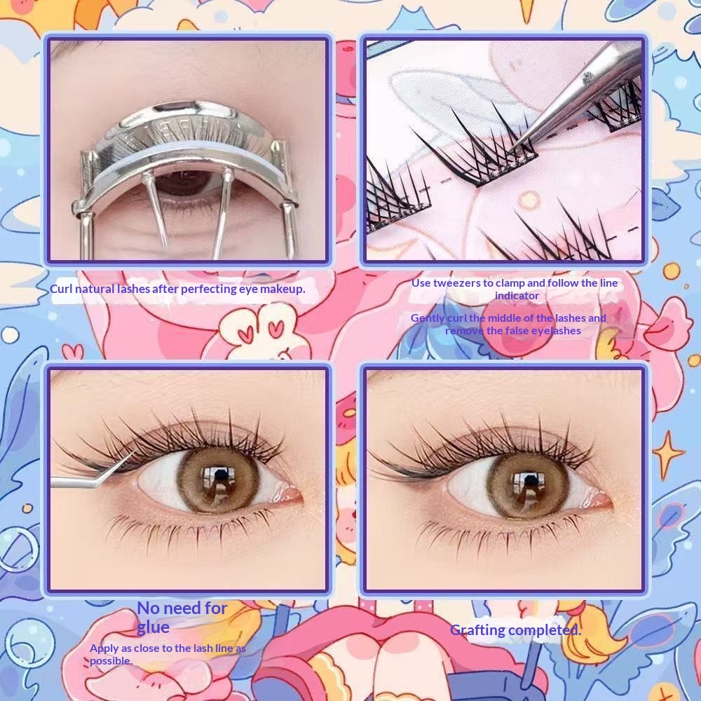 120 Clusters No Need Glue Fals - Eyelash Extension Uv Glue incelemesi ve fiyatı
