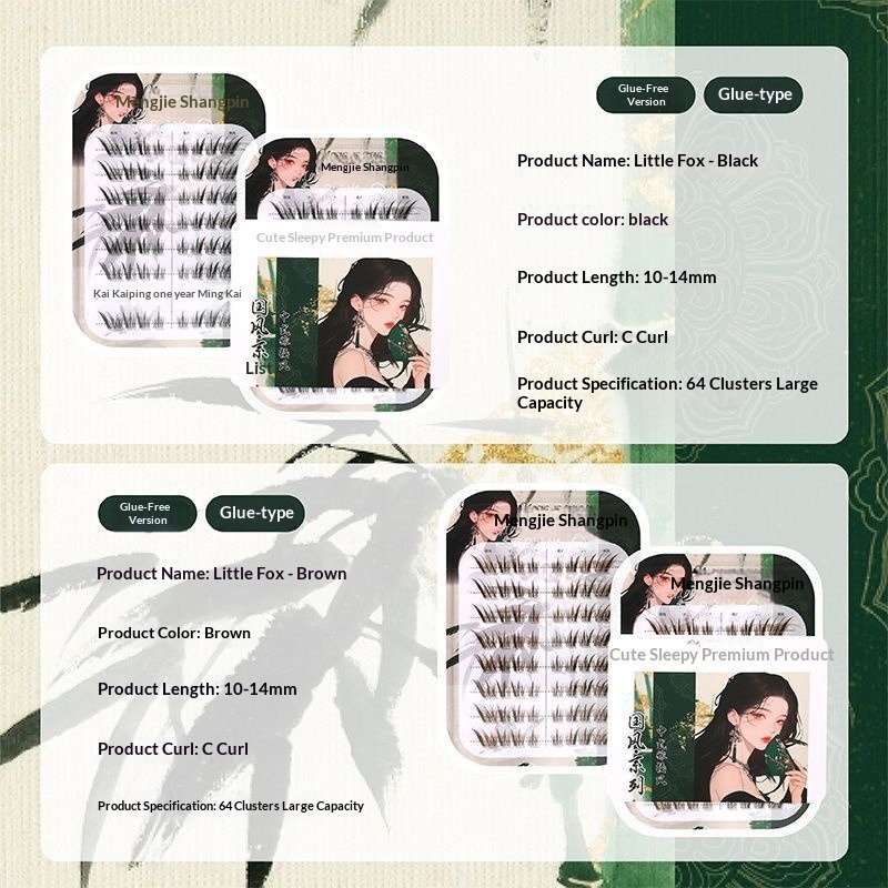 No Glue Little Fox Eyelashes S - Eyelash Extension Uv Glue incelemesi ve fiyatı