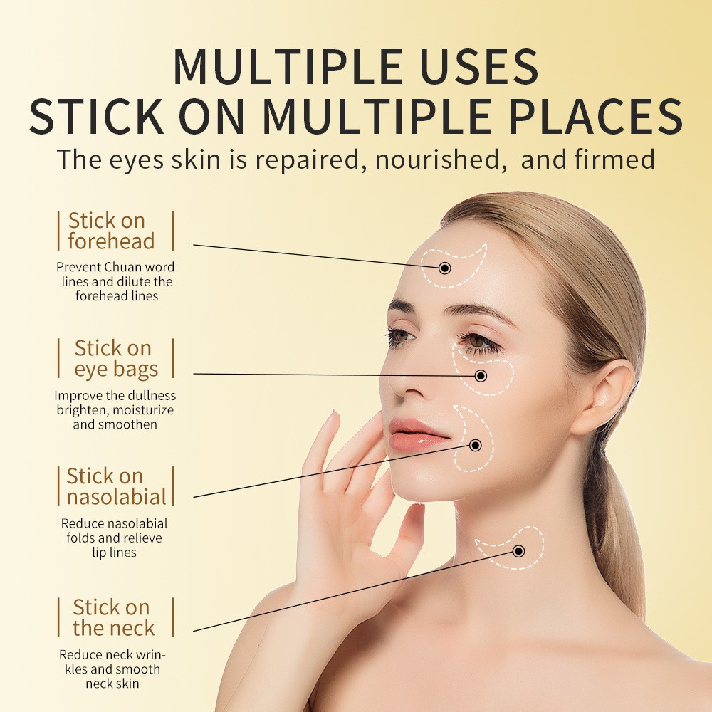 60pcs Golden Collagen Avocado  - Eye Pad Collagen incelemesi ve fiyatı