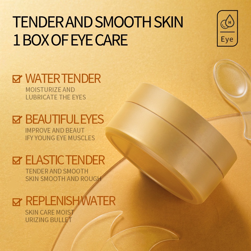 60pcs Golden Collagen Avocado  - Eye Pad Collagen incelemesi ve fiyatı