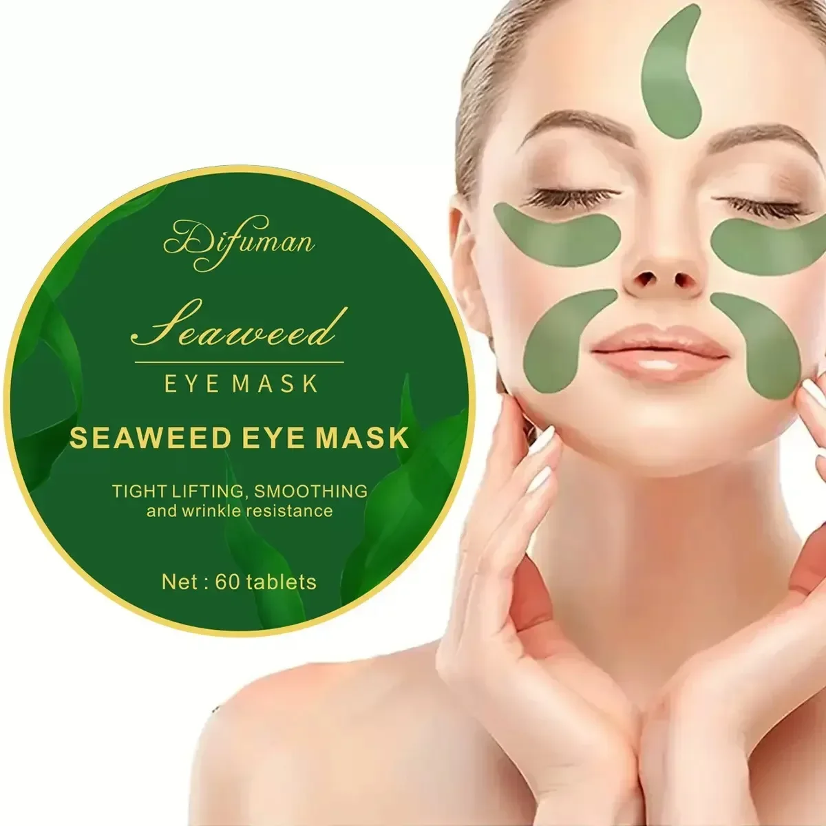 60pcs seaweed hyaluronic acid  - Eye Pad Collagen incelemesi ve fiyatı