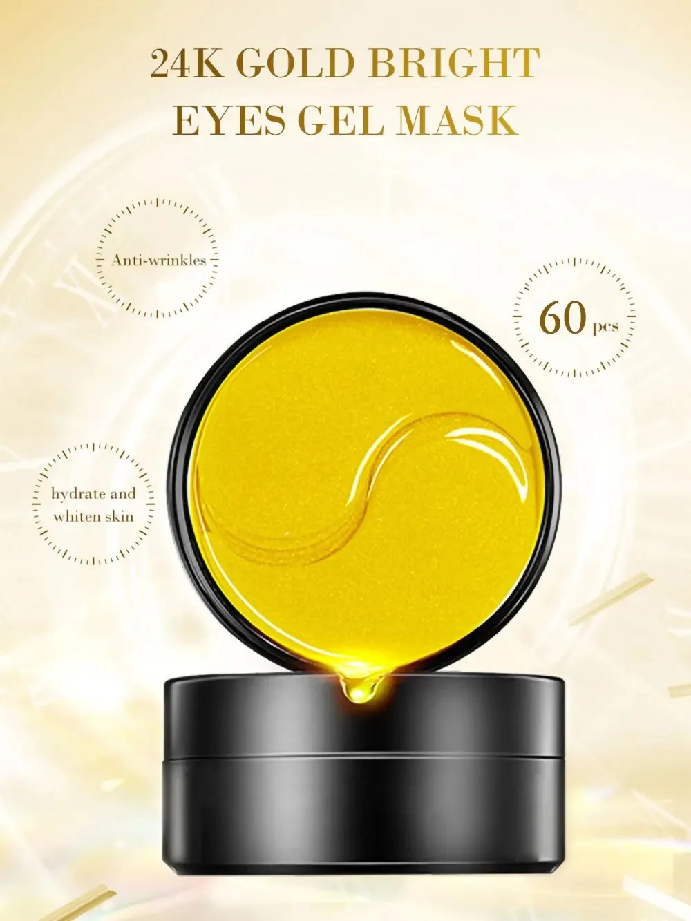 60pcs Golden Moisturizing Eye  - Eye Pad Collagen incelemesi ve fiyatı