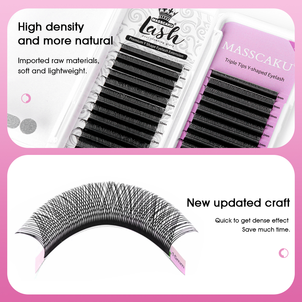 MASSCAKU Hand Woven YY Design  - Eyelash Extension Supernatural incelemesi ve fiyatı