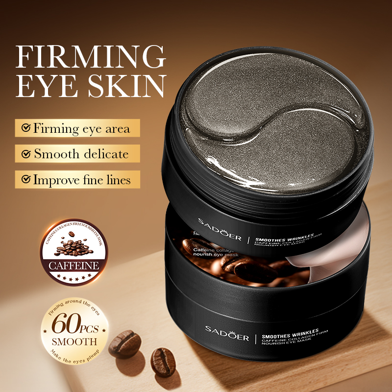 60pcs SADOER Caffeine Crystal  - Eye Pad Collagen incelemesi ve fiyatı