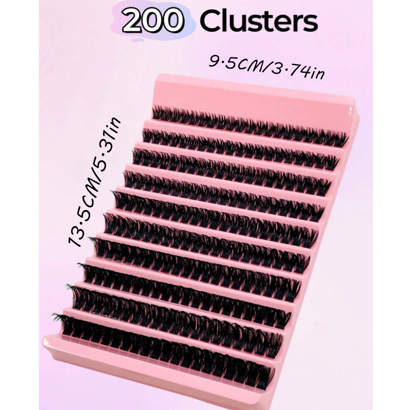 200PCS DIY Eyelash Extensions  - Eyelash Extension Supernatural incelemesi ve fiyatı