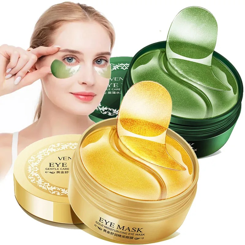 60Pcs/Box Seaweed Gold Collage - Eye Pad Collagen incelemesi ve fiyatı