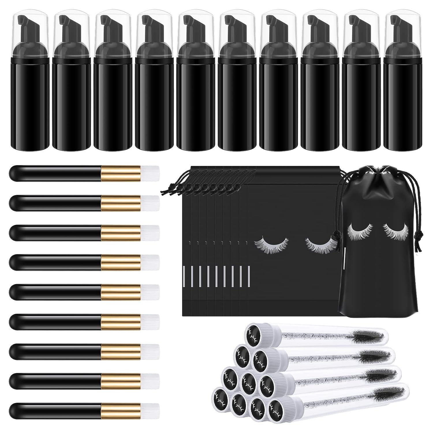 Eyelash Cleaning Set Lash Sham - Eyelash Extension Wash Kit incelemesi ve fiyatı