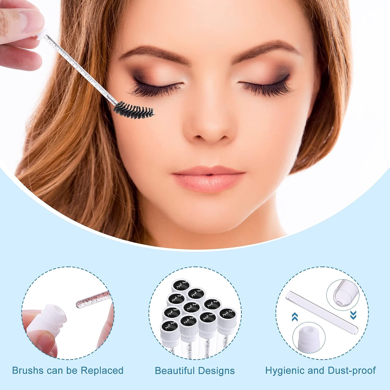 Eyelash Cleaning Set Lash Sham - Eyelash Extension Wash Kit incelemesi ve fiyatı