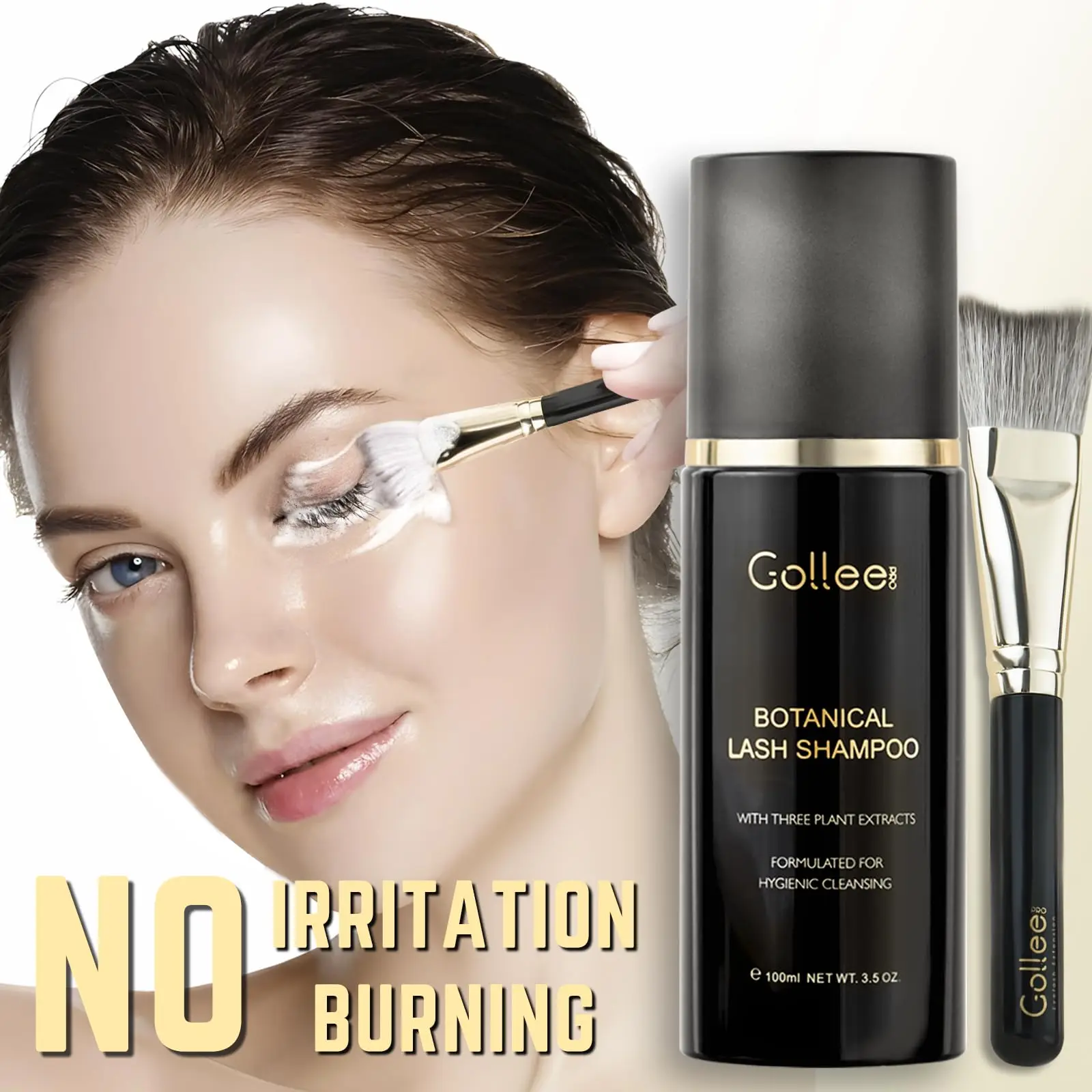 Gollee 100ml Cleaning Mousse B - Eyelash Extension Wash Kit incelemesi ve fiyatı