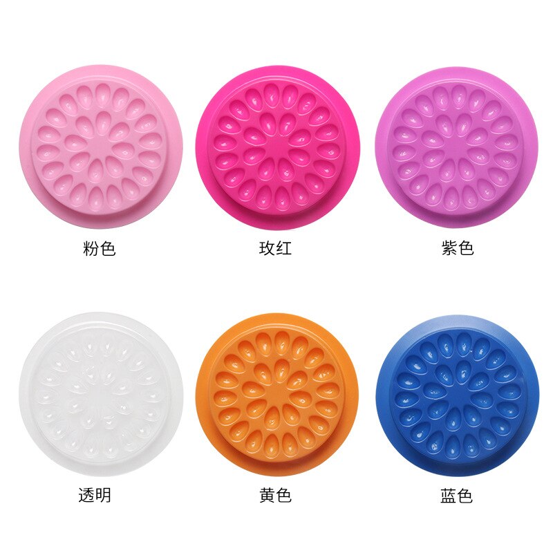 100pcs Eyelash Glue Holder Eye - Eyelash Extension Uv Glue incelemesi ve fiyatı