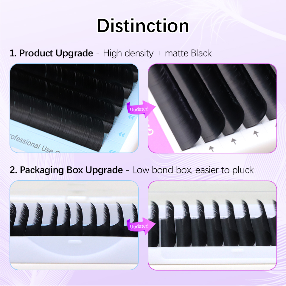 AGUUD 5 trays/lot NEW Super Ma - Eyelash Extension Supernatural incelemesi ve fiyatı