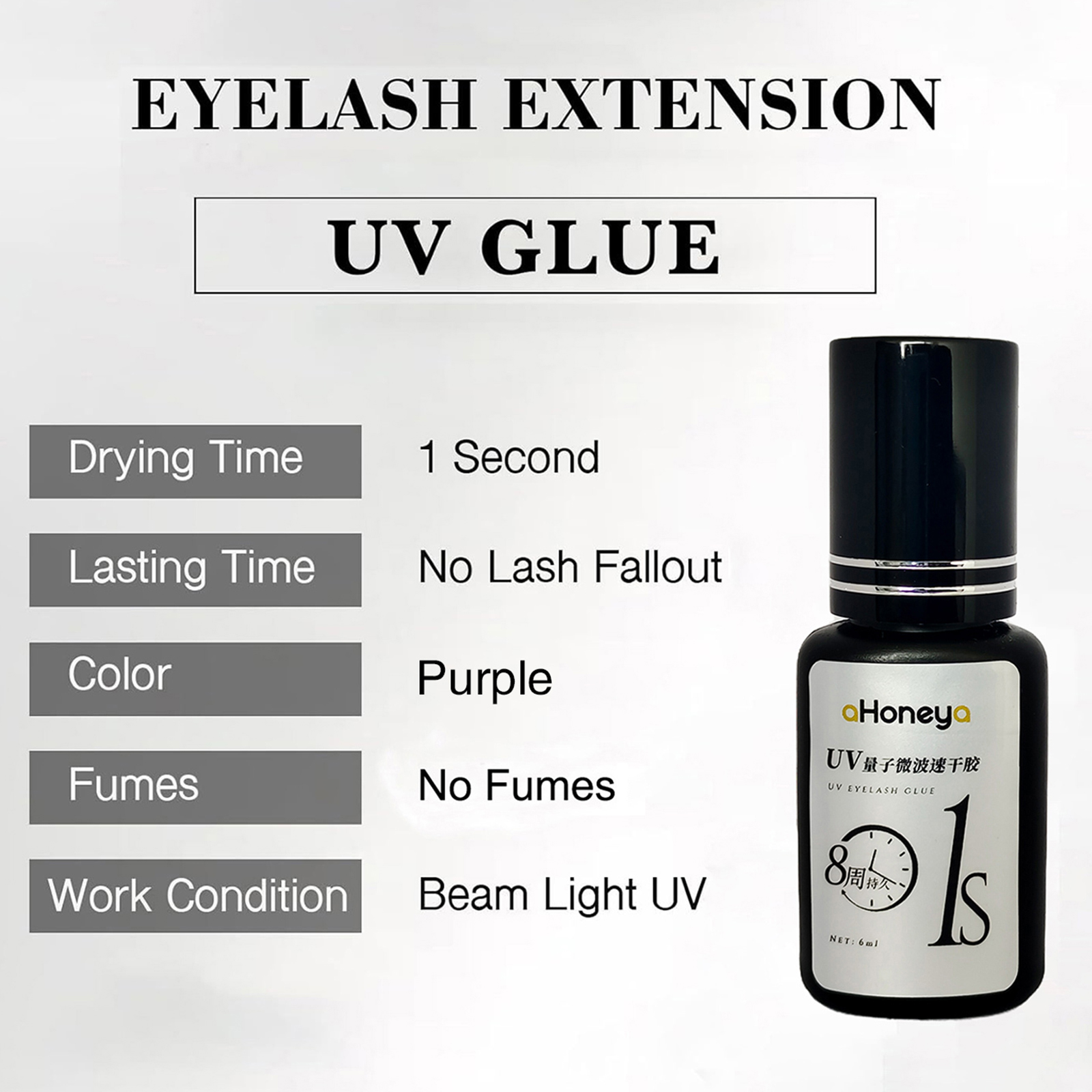 Salon UV Eyelash Grafting Glue - Eyelash Extension Uv Glue incelemesi ve fiyatı