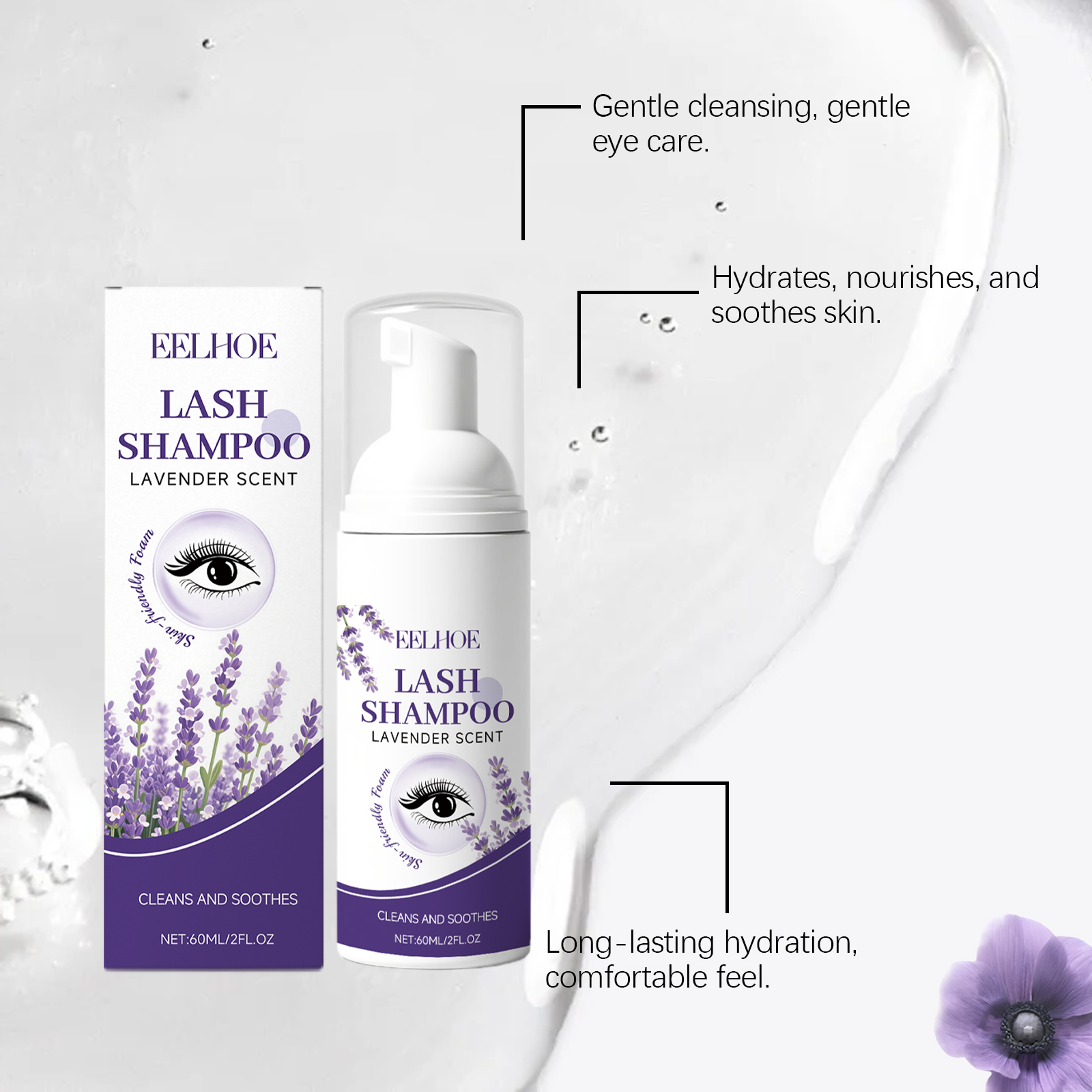 Gentle Lash Cleansing Mousse E - Eyelash Extension Wash Kit incelemesi ve fiyatı