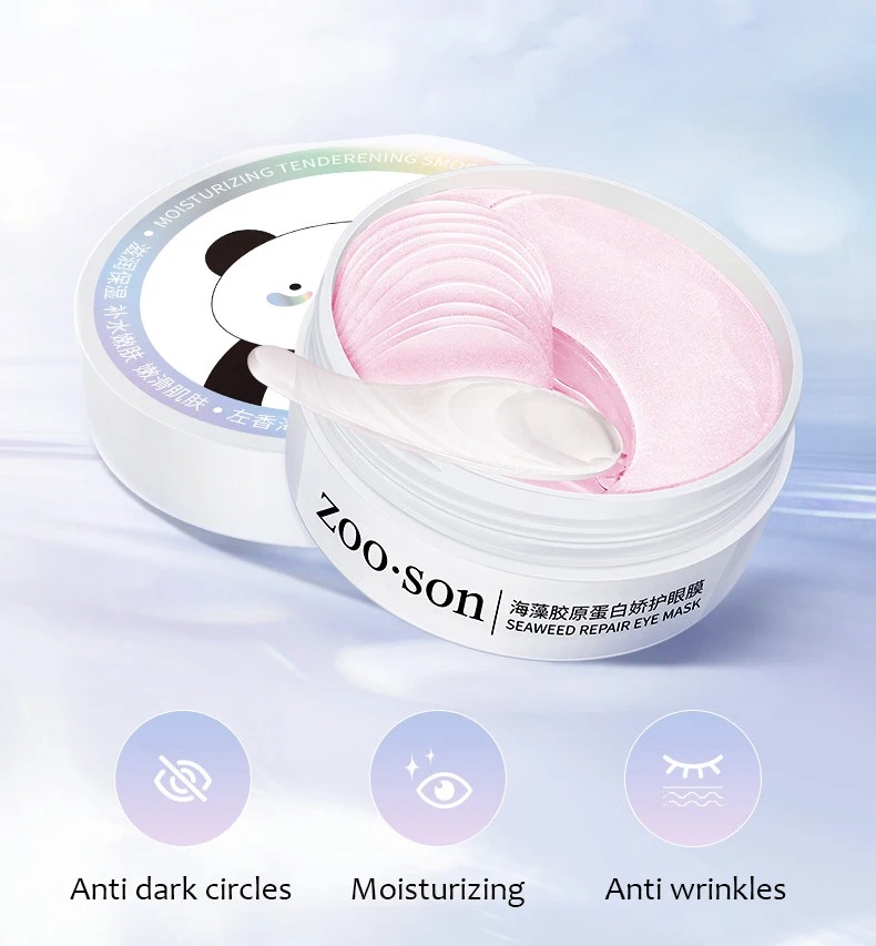 60Pcs Gold Crystal Collagen Ey - Eye Pad Collagen incelemesi ve fiyatı