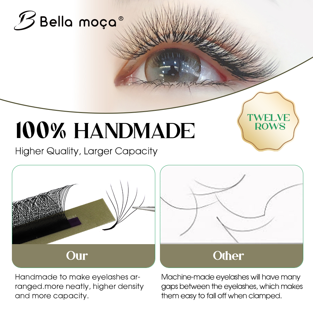 Bella moça 6D/7D/8D W Lash Ext - Eyelash Extension Supernatural incelemesi ve fiyatı