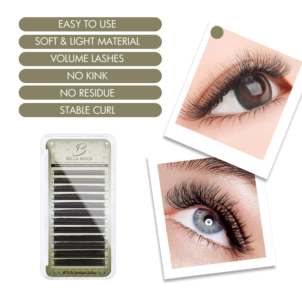 Bella moça 6D/7D/8D W Lash Ext - Eyelash Extension Supernatural incelemesi ve fiyatı